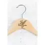 10 Personalized, Engraved Wedding Dress Hangers by Left Coast Original