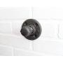 Galvanized Industrial Pipe Hooks Wall Art, Steampunk black pipe coat hook, towel hook, industrial hook, rustic coat rack, hanger, entryway hat hook
