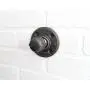 Galvanized Industrial Pipe Hooks Wall Art, Steampunk black pipe coat hook, towel hook, industrial hook, rustic coat rack, hanger, entryway hat hook