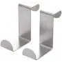 10PC Door Hook Stainless Kitchen Cabinet Clothes Hanger Levert Decoration