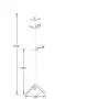 DUIHIDD Clothes Hangers Solid Wood Coat Rack Floor Home Bedroom Clothes Rack Hat Rack 44cm×176cm (Color : Wood Color) DUIHIDD Clothes Hangers Solid Wood Coat Rack Floor Home Bedroom Clothes Rack Hat Rack 44cm×176cm (Color : Wood Color)
