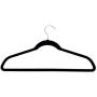 10pcs Non-Slip Velvet Hangers Suit Hanger Ultra Thin Space Saving 360 Degree Swivel Hook Strong and Durable Clothes Hanger