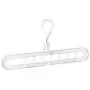 laize Nine-Hole Rotating Anti-Skid Folding Hangers Multifunctional Magic Space Saving Clothes Hangers Closet Organizer Hanger for Drying and Storage