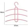 Plastic Cloth Hanger Space Saver Non-Slip Hook Clothes Holder Drying Rack Clothing Organizer 3 Layers Fish Bone Shaped 5pcs Random Color Plastic Cloth Hanger Space Saver Non-Slip Hook Clothes Holder Drying Rack Clothing Organizer 3 Layers Fish Bone Shaped 5pcs Random Color