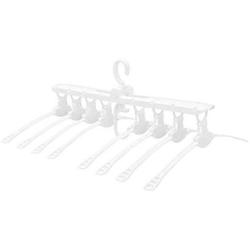 EvaroFly Multipurpose Portable Folding Hanger, Save Space Storage Clothes Hanger, Household Travel Camping -White 51.5x41.5x37cm