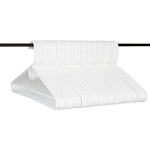 Neaties American Made White Super Heavy Duty Plastic Hangers, Plastic Clothes Hangers Ideal for Everyday Use, Clothing Standard Hangers, 36pk Neaties American Made White Super Heavy Duty Plastic Hangers, Plastic Clothes Hangers Ideal for Everyday Use, Clothing Standard Hangers, 36pk
