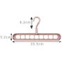 Space Saver Hangers 10PC Random Color Wonder Magic Clothes Hangers Closet Organizer Hook Rack