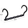 10PC Multifunctional Folding Shirts Coat Clothes Hanger Holders Save Space Non-Slip Clothes Hanger Wardrobe Organizer Magic Hanger Decoration