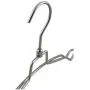 Thick Simplicity Style Metal Hanger for Clothes, Rotating Hook Pearl Nickel Hanger(10 Pieces)