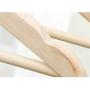 Joykith Vintage Log Hanger Set 5pcs Wooden Wood Hangers, Solid Wood Clothes Coat/Suit Dress/Pant/Skirt, The Solid Wood Material Creates a Sturdy Base, Perfect for Heavier Suits,Coat