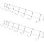uxcell Stainless Steel Wall Hook Rack Hanger for Clothes Towel 2pcs