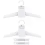 SOMITI | Hooks & Rails | Portable Plastic Folding Drying Clothes Hanger Electric Drying Rack Travel Drying Rack Laundry Rack