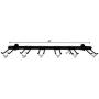 StoreYourBoard Omni Tool Storage Rack, Compact, Wall Mount Tools Home and Garage Storage System, Steel Gear Hanger