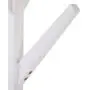 EBTOOLS Standing Coat Rack, Clothes Scarfs Hanging Stand, Pine Rack Disassembled Hanger for Home Use (White)