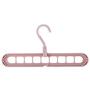Magic Clothes Hanger, Multifunctional Hanger Saves Space, 360 Degree Rotating Collapsible Plastic Non Slip Hanger Organizer, Rotate Anti-Skid Folding Hangers with 9 Slots