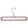 Magic Clothes Hanger, Multifunctional Hanger Saves Space, 360 Degree Rotating Collapsible Plastic Non Slip Hanger Organizer, Rotate Anti-Skid Folding Hangers with 9 Slots