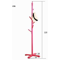 LLDDP Coat Hooks Wall Coat Racks Coat Stand Clothes Rack Wood Clothes Tree Simple Floor Hanger Modern Bedroom Living Room Entryway Hat Coat Rack Hall Tree Free Standing Garment Racks