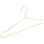 10pcs 45CM Gold Strong Metal Wire Hangers Clothes Hangers, Coat Hanger, Standard Suit Hangers