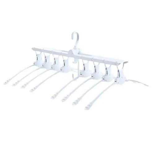 vmree Magical Clothes Hanger Portable Laundry Rack Hook Hanger Dryer 8 Clips vmree Magical Clothes Hanger Portable Laundry Rack Hook Hanger Dryer 8 Clips
