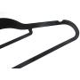 Decor Hut Velvet Covered Hangers ? 30 Pack Non-Slip Black Hangers for Clothes ? Premium Quality Materials - Easy Slide & Sturdy Design ? Slim to Save Closet Space