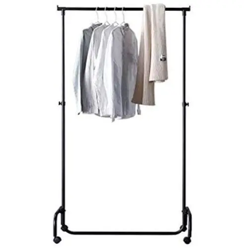YMJ Iron Coat Rack Black Floor Hanger Simple Bedroom Mobile Clothes Rack Modern Minimalist Single Pole Floor Hanger Coat Racks YMJ Iron Coat Rack Black Floor Hanger Simple Bedroom Mobile Clothes Rack Modern Minimalist Single Pole Floor Hanger Coat Racks