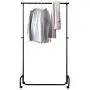 YMJ Iron Coat Rack Black Floor Hanger Simple Bedroom Mobile Clothes Rack Modern Minimalist Single Pole Floor Hanger Coat Racks YMJ Iron Coat Rack Black Floor Hanger Simple Bedroom Mobile Clothes Rack Modern Minimalist Single Pole Floor Hanger Coat Racks