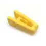 Plastic Slim-line Finger Clip Clothes Hanger Clips (20, Yellow)