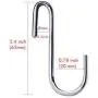 30 Pack S Shaped Hooks, Amoet Heavy Duty S Hooks Pan Pot Holder Rack Hooks Hanging Hangers Hooks for Kitchen, Bathroom, Bedroom, Garden and Office (S Hook/Silver/2.4'')