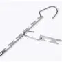 10pc Durable Clothing Hanger Multi-Purpose Folding Metal Storage Rack Living Room Gadget Hangers for Clothes Wardrobe Organizer