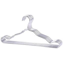 wudidianzi Wire Hangers Stainless Steel Strong Heavy Duty Metal Clothes Hangers Coat Anti-Skid Hanger