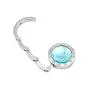 Tanice Foldable Purse Hooks 10pcs Crystal Table Folding Bag Purse Handbag Umbrella Hook Hanger Holder Weding Birthday Gift