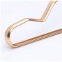 10pcs Random Color Clothes Hanger Durable Antideformation Aluminium Alloy Closet Adult Skirt Dress Clothing Towel Storage Rack Hangers for Clothes