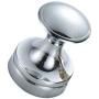 LIOOBO Brass Wall Hook Decorative Robe Coat Hook Bathroom Towel Hanger Closet Clothes Hat Hanging Rack for Kitchen Home (Silver)