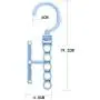 10pcs Random Color 5 Circle Plastic Hanger Cabide Clothes Hanger Hook Hanger Organizer Fixed Holder Storage Racks Buckle Hanger Anti-Slip Home 10pcs Random Color 5 Circle Plastic Hanger Cabide Clothes Hanger Hook Hanger Organizer Fixed Holder Storage Racks Buckle Hanger Anti-Slip Home