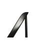 NAHANCO 8217CH Flat Suit Hanger, Chrome Hook, 17", Black (Pack of 100)