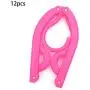 YOYOHOT 12 Pcs Clothes Hanger Travel Hangers - Portable Folding Clothes Hangers Travel Accessories Foldable Clothes Drying Rack for Travel