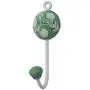 Indianshelf Handmade 1 Artistic Vintage Green Ceramic Flower Leaf Key Hooks Hangers/Wall Hooks Decorative Indianshelf Handmade 1 Artistic Vintage Green Ceramic Flower Leaf Key Hooks Hangers/Wall Hooks Decorative
