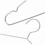 10pcs Super Strong Stainless Steel Metal Wire Hangers Clothes Hangers, Coat Hanger, Suit Hanger