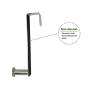 Over The Door Hooks for Cabinets and Cupboards, Shower Hooks Towel Hanger For Glass Door, Towel Hooks For Kitchen Bathroom Cabinets Cupboards, Stainless Steel Utility Hooks, Pack of 2 (Silver Model A) Over The Door Hooks for Cabinets and Cupboards, Shower Hooks Towel Hanger For Glass Door, Towel Hooks For Kitchen Bathroom Cabinets Cupboards, Stainless Steel Utility Hooks, Pack of 2 (Silver Model A)