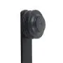 SMARTSTANDARD Hangers Sliding Barn Door Hardware Rollers 2Pcs (Black) (I Shape)