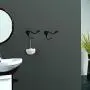 Black Coat Hooks for Wall, 10Pcs Wall Hooks Hardware Heavy Duty Hooks for Hanging Coats Double Hooks No Rust Hooks Wall Mounted with Screws for Key, Towel, Bags, Cup, Hat Black Coat Hooks for Wall, 10Pcs Wall Hooks Hardware Heavy Duty Hooks for Hanging Coats Double Hooks No Rust Hooks Wall Mounted with Screws for Key, Towel, Bags, Cup, Hat