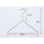 Hangers for Children Triangle, Small Hangers Gold Clothes Shop Children, Display, Hangers for Children, Metal Hangers Non-Slip (10 Pcs/Lot)