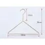 Hangers for Children Triangle, Small Hangers Gold Clothes Shop Children, Display, Hangers for Children, Metal Hangers Non-Slip (10 Pcs/Lot)