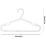 LOCGFF 10 Pack Space Saving ABS Children Hangers, Children Can Organize Their Own Clothes, Can Be Hung from The Balcony Wardrobe Coat Rack, White LOCGFF 10 Pack Space Saving ABS Children Hangers, Children Can Organize Their Own Clothes, Can Be Hung from The Balcony Wardrobe Coat Rack, White