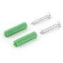 uxcell Household Bathroom Stainless Steel 8 Hooks Towel Holder Clothes Hanger Rack