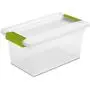 Sterilite Medium Clip Boxes Clear Heavy Duty Plastic Stackable Storage Container Bin (8 Pack) Sterilite Medium Clip Boxes Clear Heavy Duty Plastic Stackable Storage Container Bin (8 Pack)