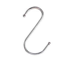 Giantstar 24 Pack Stainless S Hooks Kitchen Pot Pan Hanger Clothes Storage Rack Size:Large (24pcs/L)