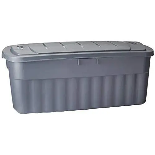 Rubbermaid Roughneck Storage Box, 50-Gallon, Grey (FG2550CPCYLND)