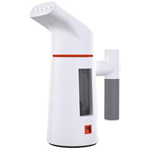 Sharper Image SI-428 Handheld Garment Steamer for Clothes, Curtains, Fabric, and Travel, White