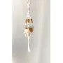Macrame Mini Plant Hanger Car Rearview Mirror Charm